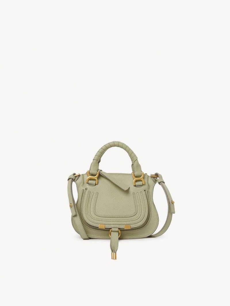 Torba Crossbody Chloe Marcie Mini Double Carry Zielone | CHE-SR13525