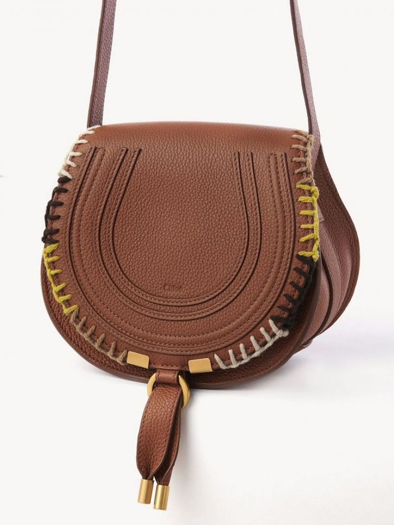 Torba Crossbody Chloe Marcie Small Brązowe | CHE-SR13474