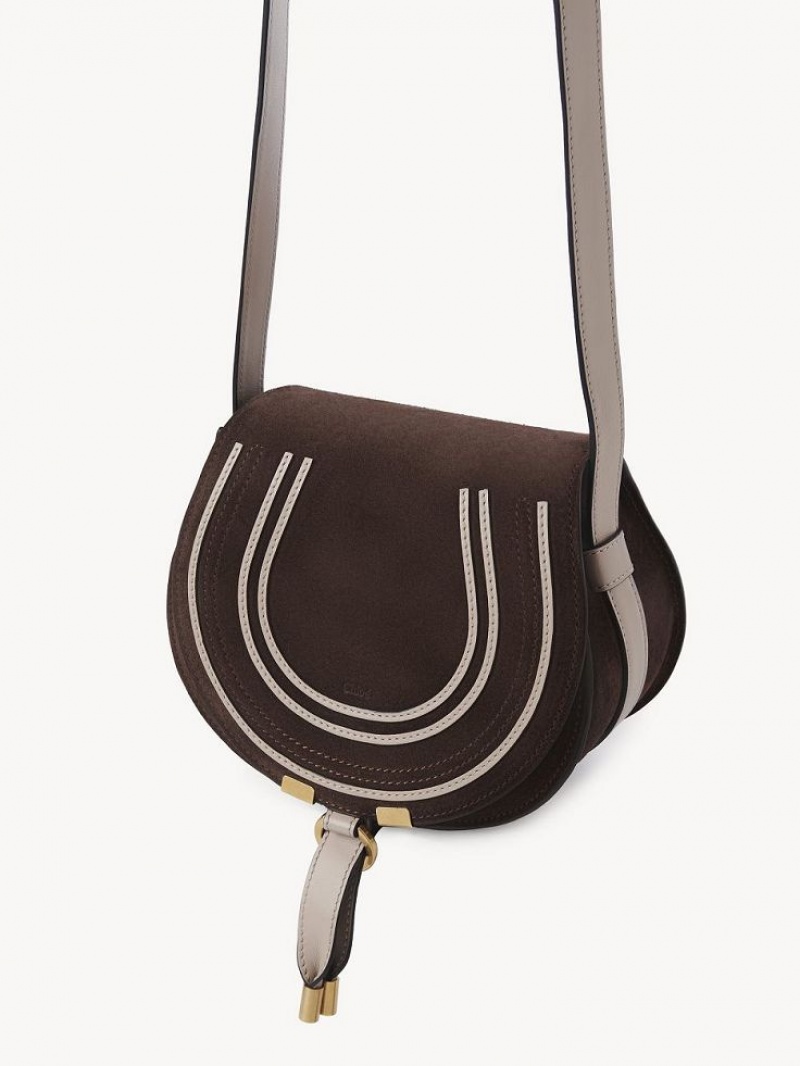 Torba Crossbody Chloe Marcie Small Brązowe | CHE-SR13510