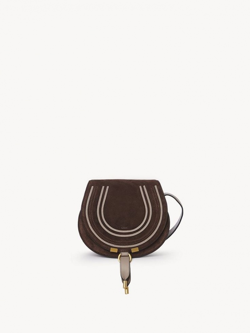 Torba Crossbody Chloe Marcie Small Brązowe | CHE-SR13510