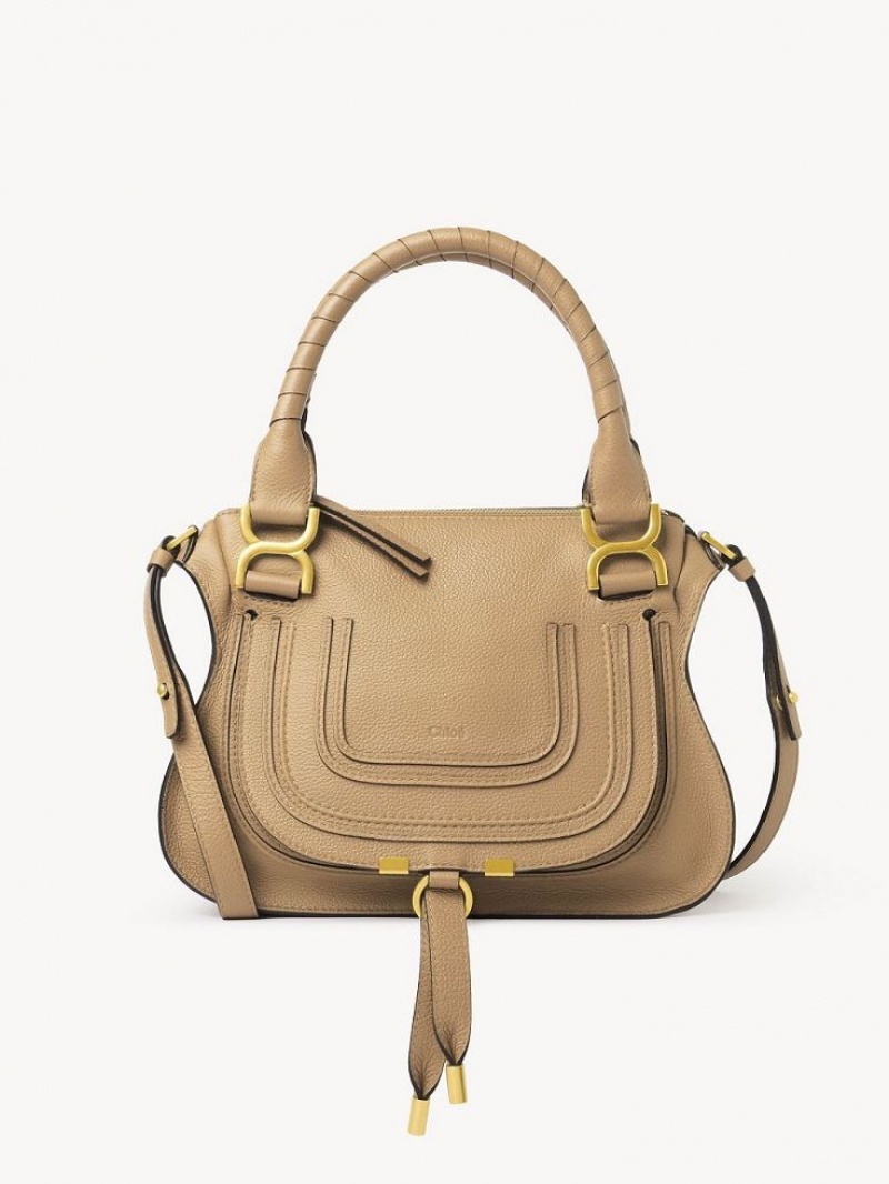 Torba Crossbody Chloe Marcie Small Double Carry Brązowe | CHE-SR13468