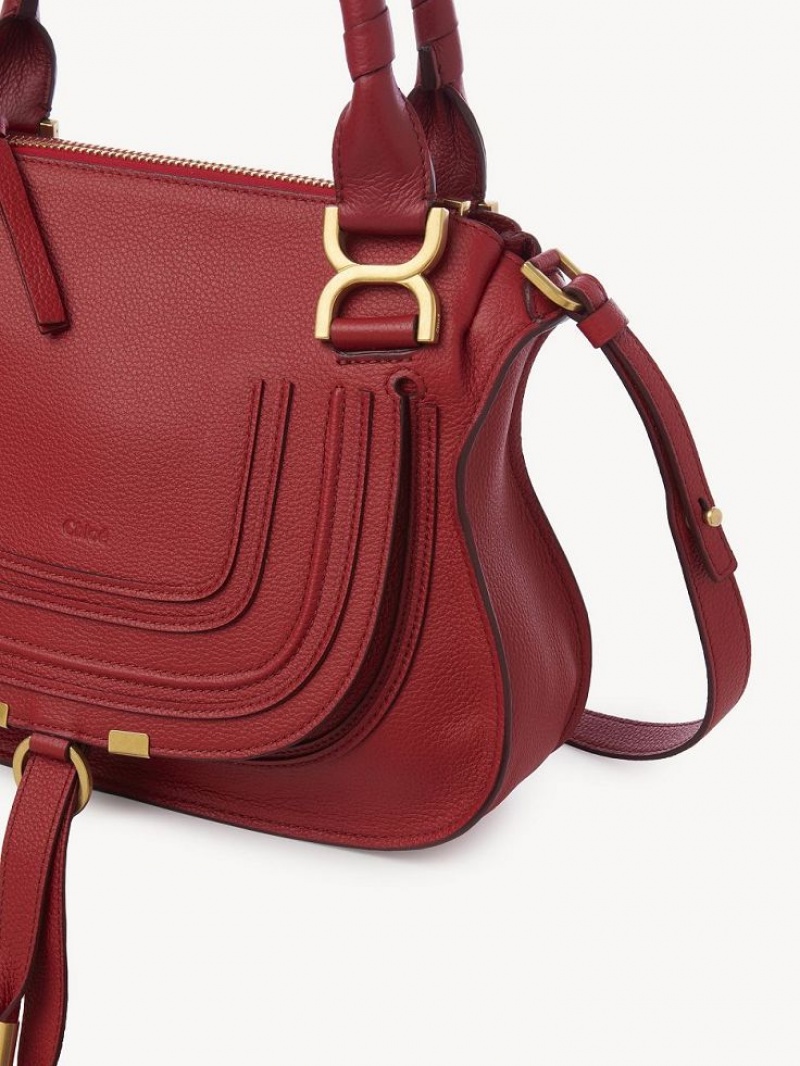 Torba Crossbody Chloe Marcie Small Double Carry Różowe | CHE-SR13584