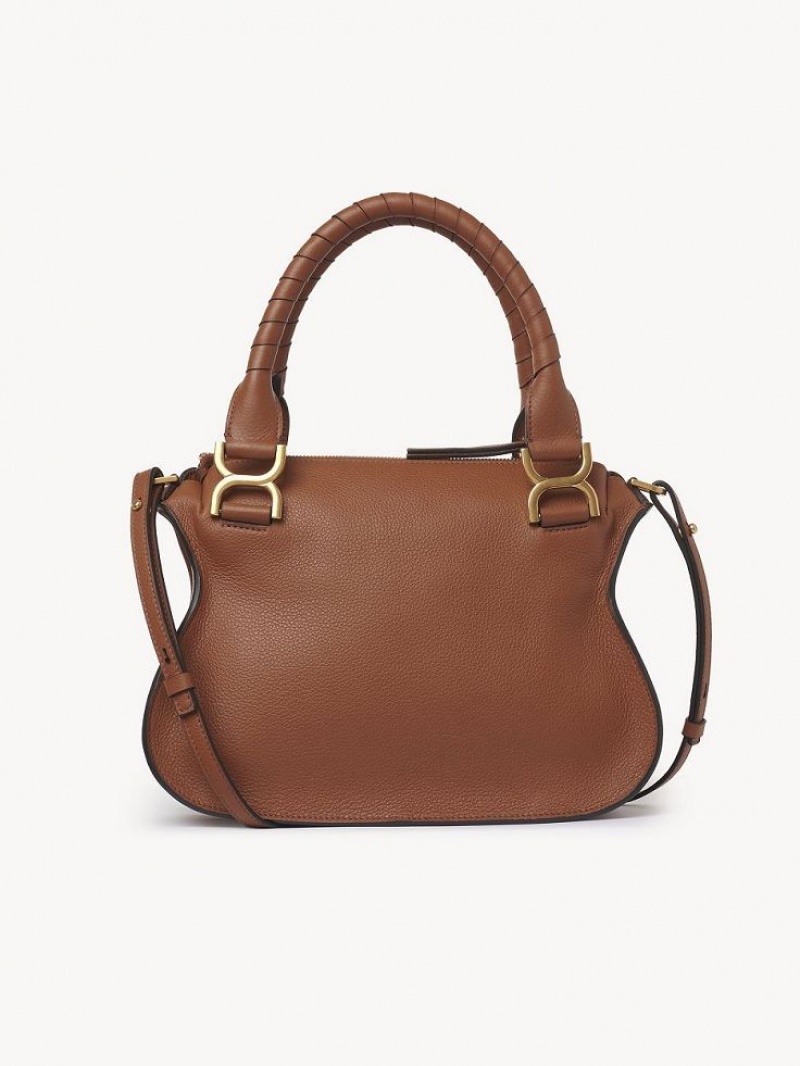 Torba Crossbody Chloe Marcie Small Double Carry Brązowe | CHE-SR13620