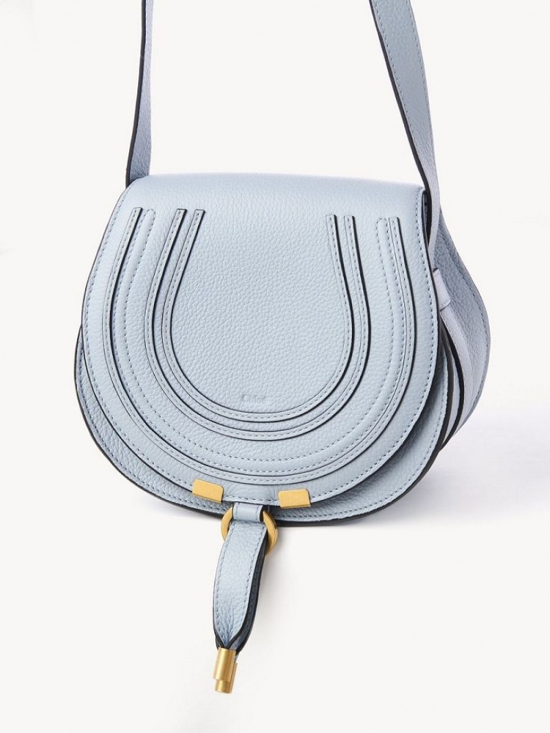 Torba Crossbody Chloe Marcie Small Niebieskie | CHE-SR13540