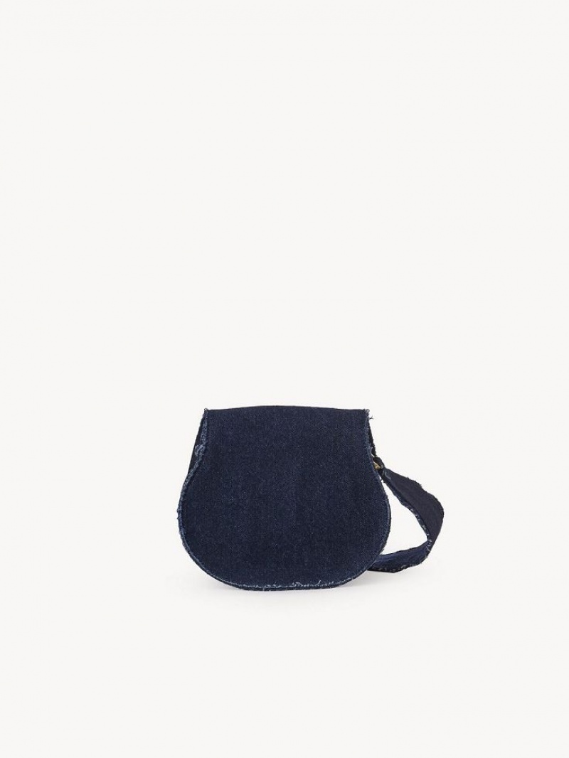 Torba Crossbody Chloe Marcie Small Niebieskie | CHE-SR13580