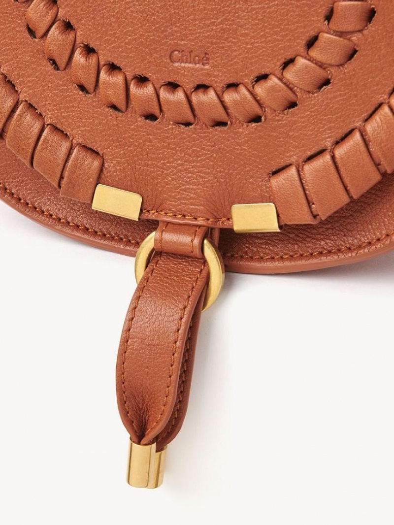 Torba Crossbody Chloe Marcie Small Pomarańczowe | CHE-SR13482