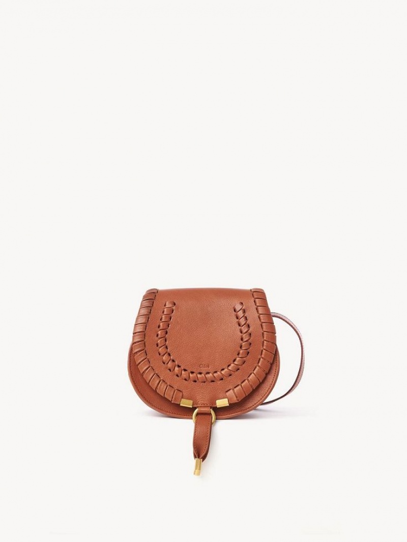 Torba Crossbody Chloe Marcie Small Pomarańczowe | CHE-SR13482