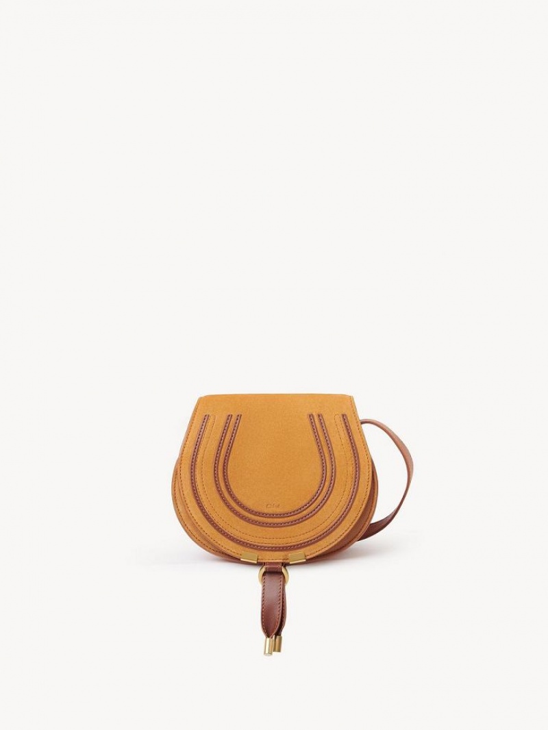 Torba Crossbody Chloe Marcie Small Pomarańczowe | CHE-SR13483