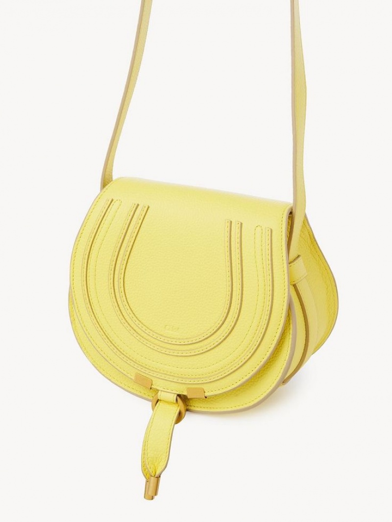 Torba Crossbody Chloe Marcie Small Żółte | CHE-SR13533