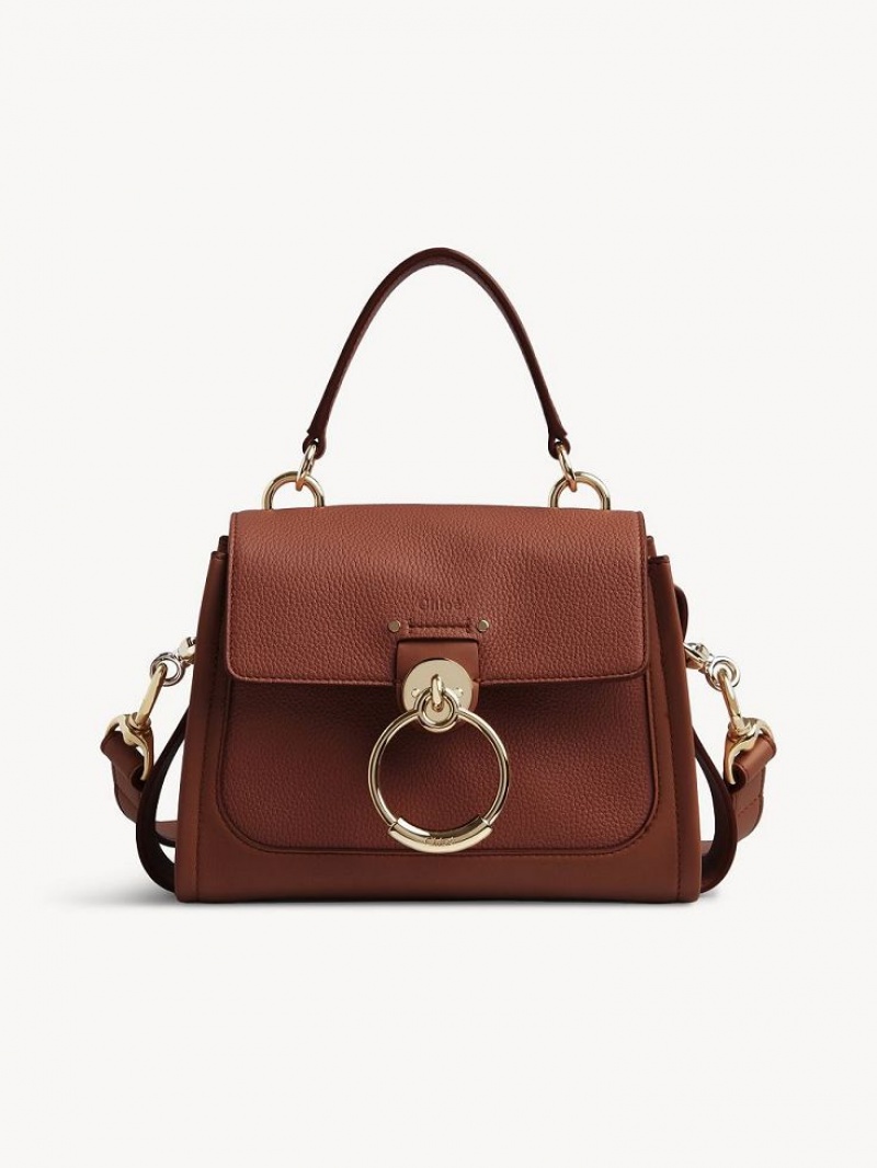 Torba Crossbody Chloe Mini Tess Day Brązowe | CHE-SR13479