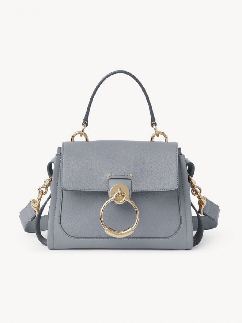 Torba Crossbody Chloe Mini Tess Day Niebieskie | CHE-SR13598