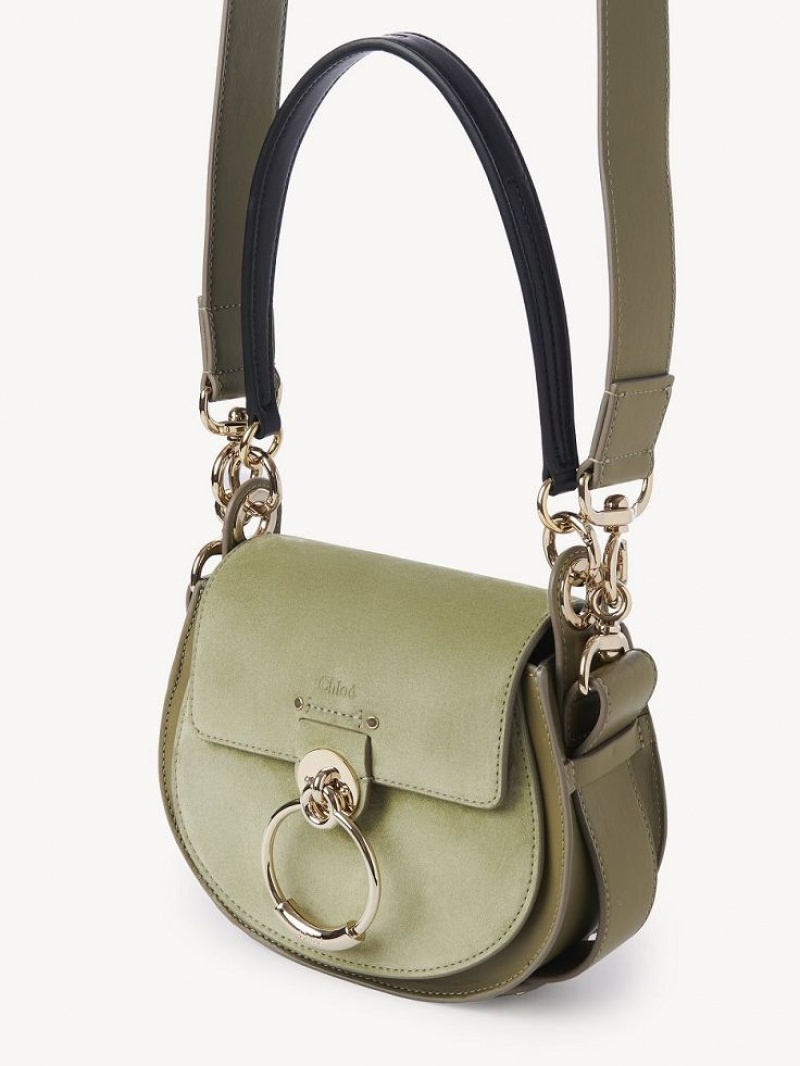 Torba Crossbody Chloe Small Tess Zielone | CHE-SR13551