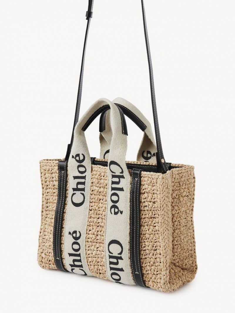 Torba Crossbody Chloe Small Woody Brązowe | CHE-SR13625