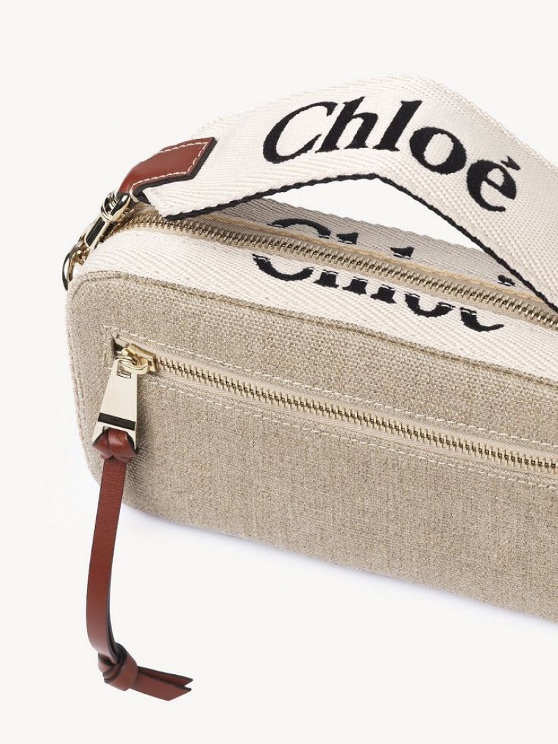 Torba Crossbody Chloe Woody Belt Brązowe | CHE-SR13607