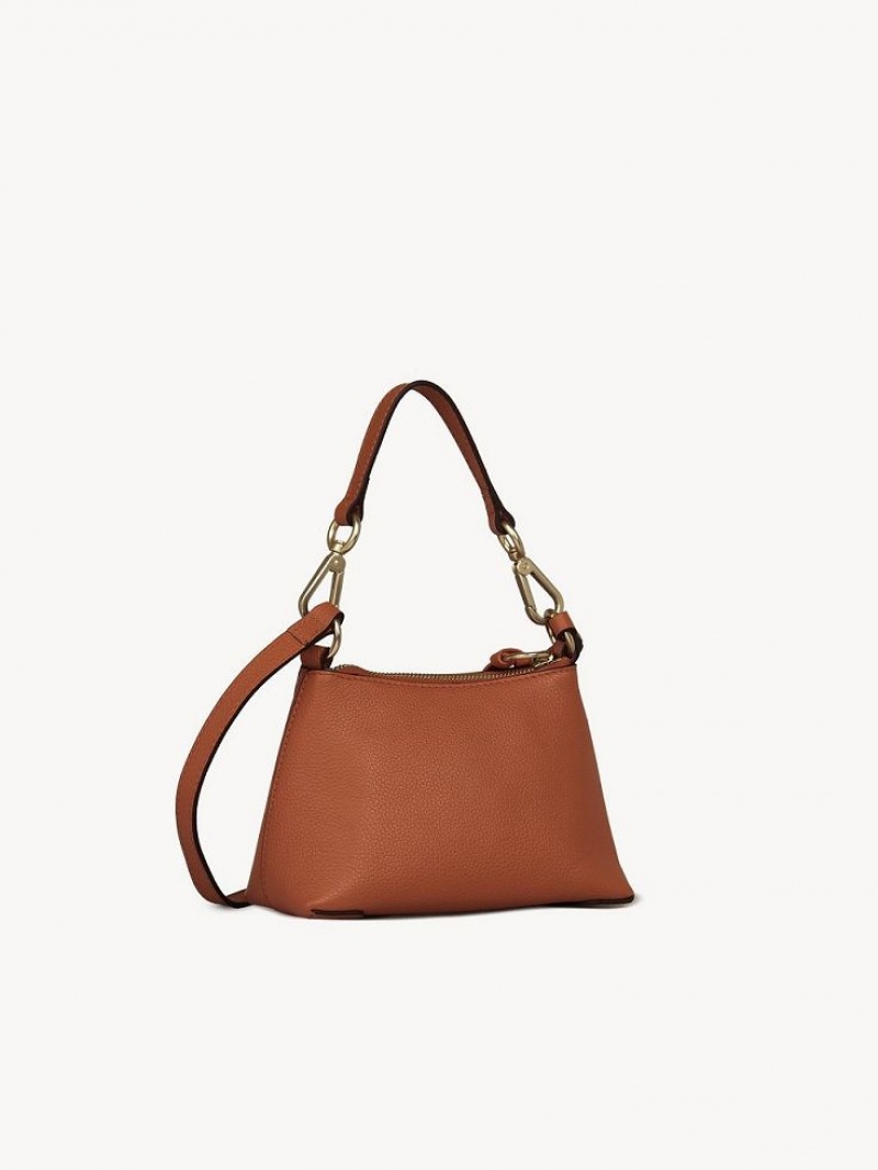 Torby Przez Ramię Chloe Mini Joan Brązowe | CHE-SR14663