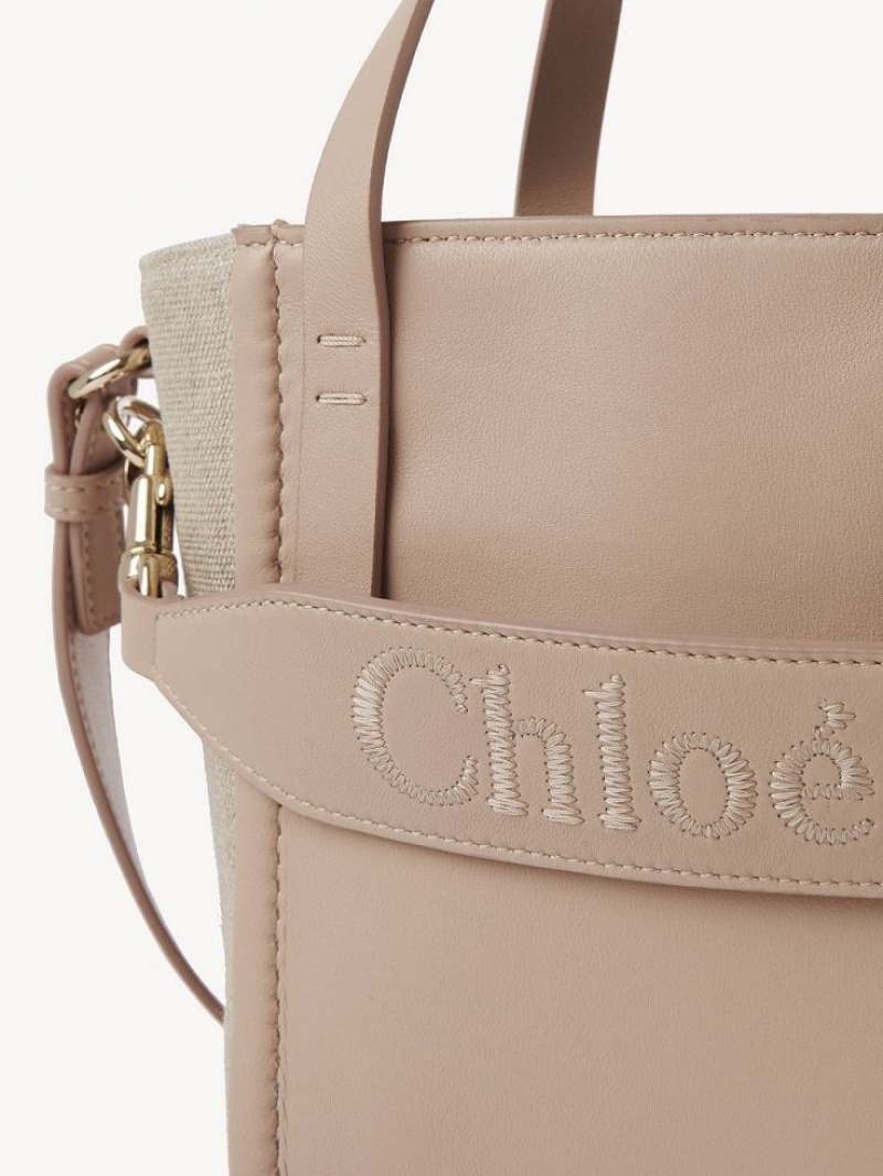 Torby Przez Ramię Chloe Sense Small Beżowe | CHE-SR13418