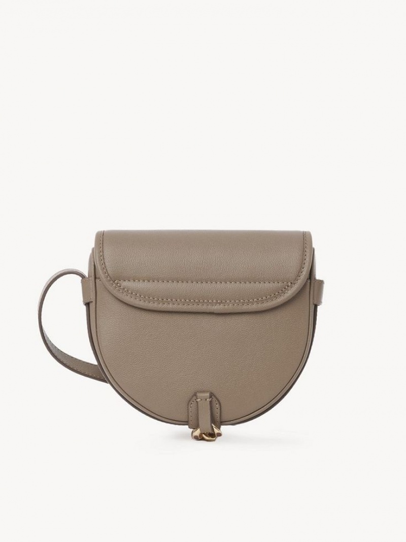 Torby Przez Ramię Chloe Small Mara Saddle Szare | CHE-SR14627