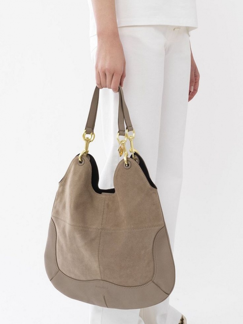 Torby Tote Chloe Hana Szare | CHE-SR14712