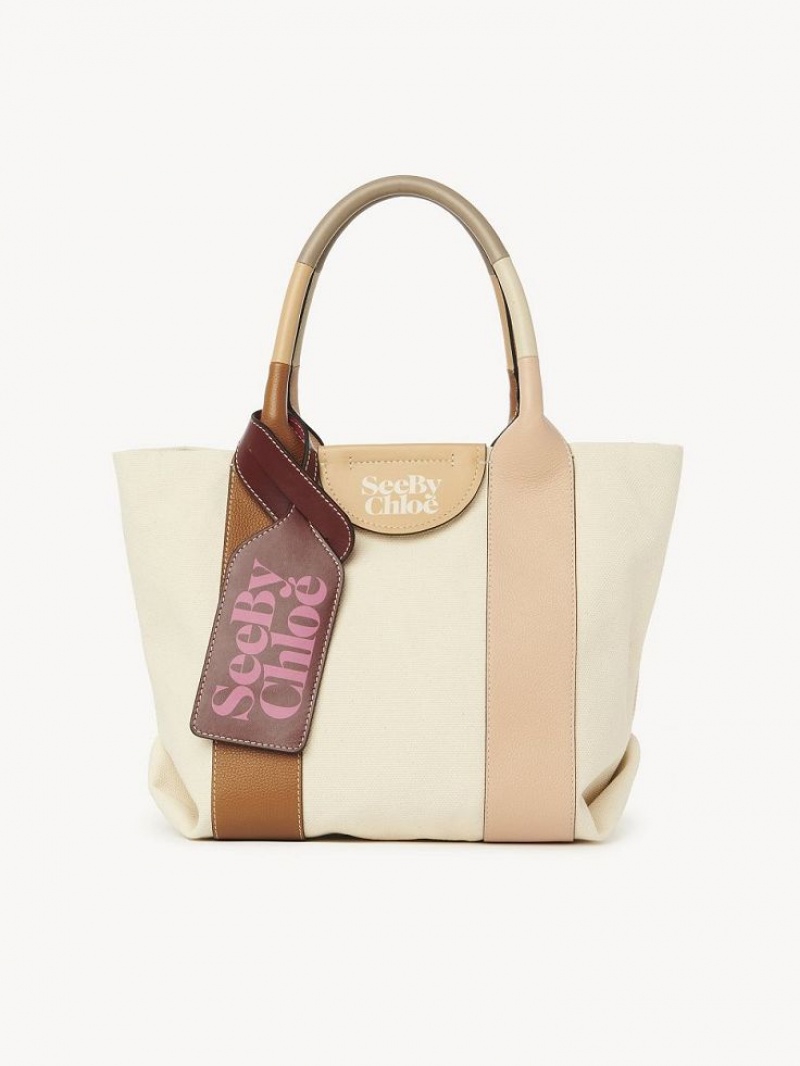 Torby Tote Chloe Laetizia Small Brązowe | CHE-SR14710