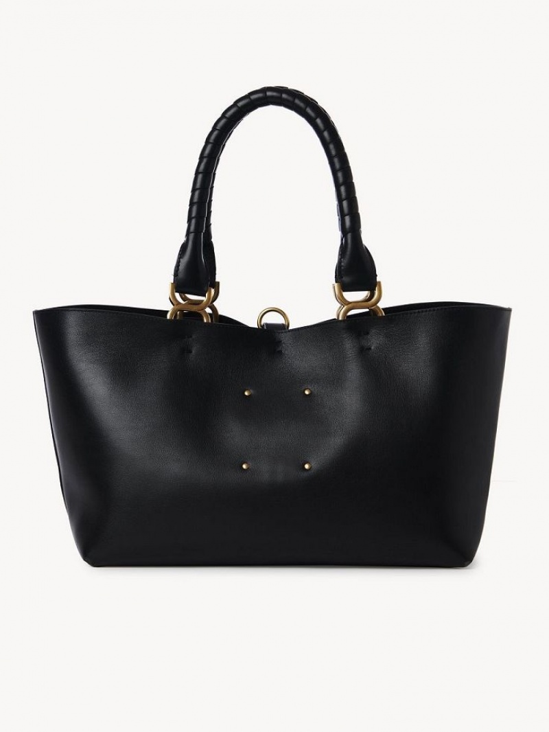 Torby Tote Chloe Marcie Small Czarne | CHE-SR13389