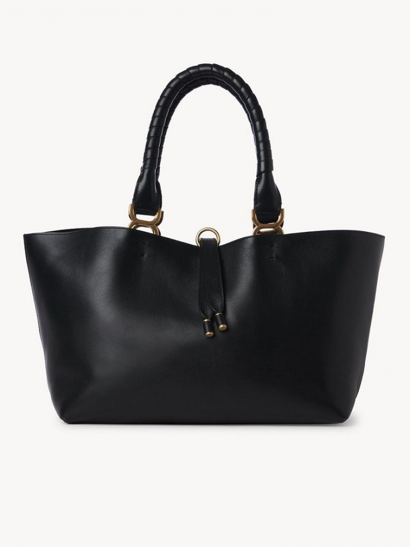 Torby Tote Chloe Marcie Small Czarne | CHE-SR13389