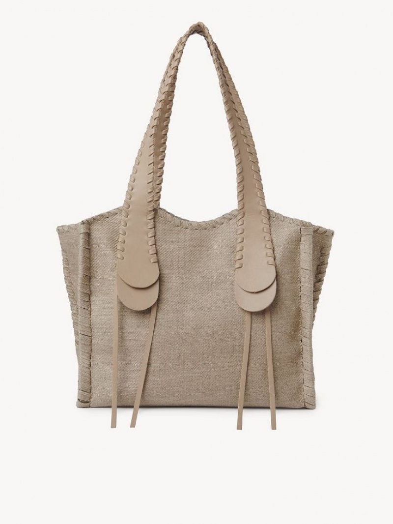 Torby Tote Chloe Medium Mony Brązowe | CHE-SR13401