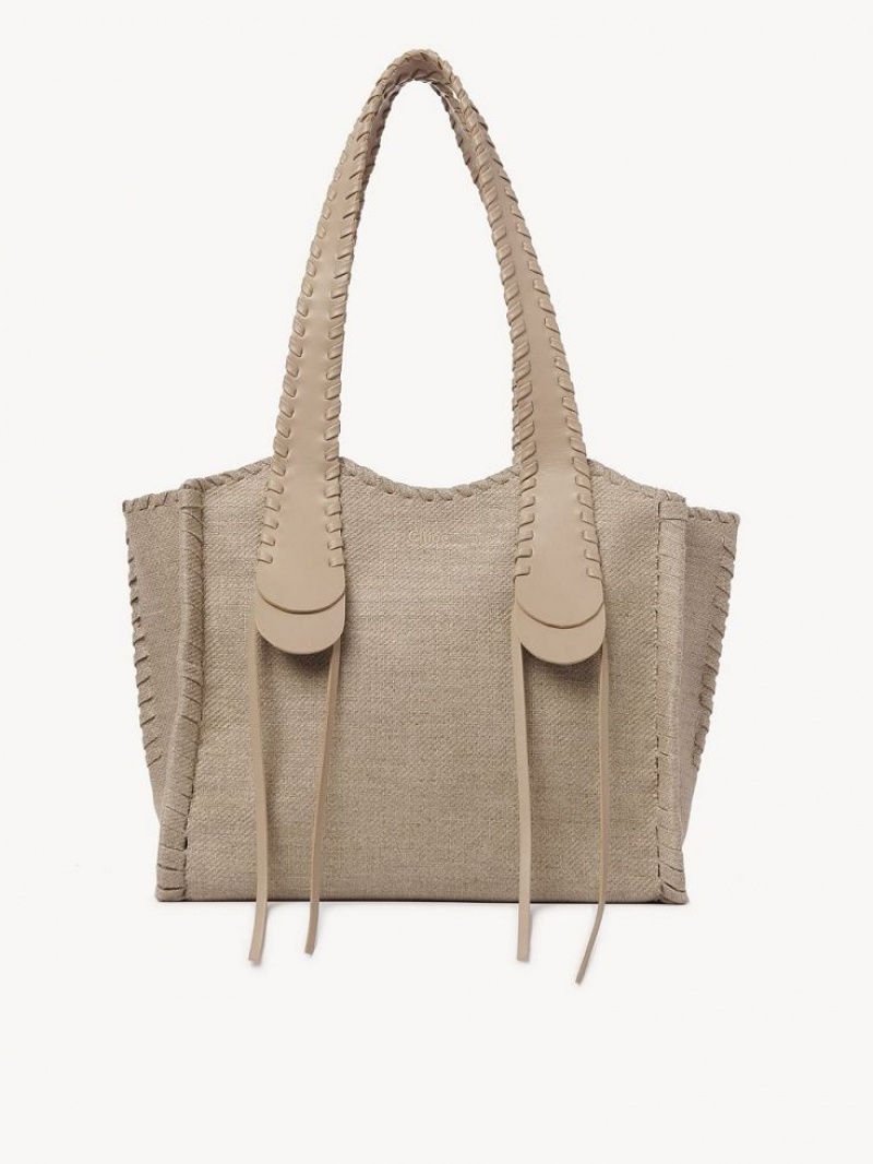 Torby Tote Chloe Medium Mony Brązowe | CHE-SR13401