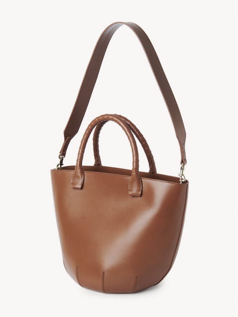 Torby Tote Chloe Sabia Hamper Brązowe | CHE-SR13370