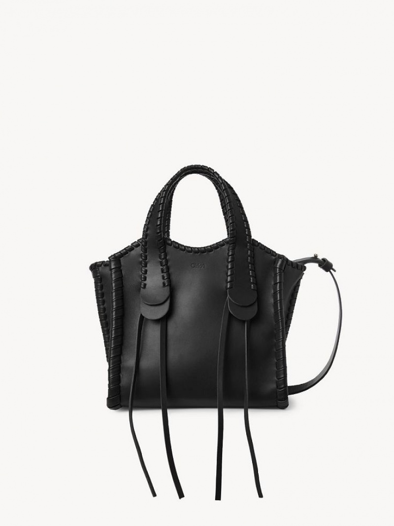 Torby Tote Chloe Small Mony Czarne | CHE-SR13377