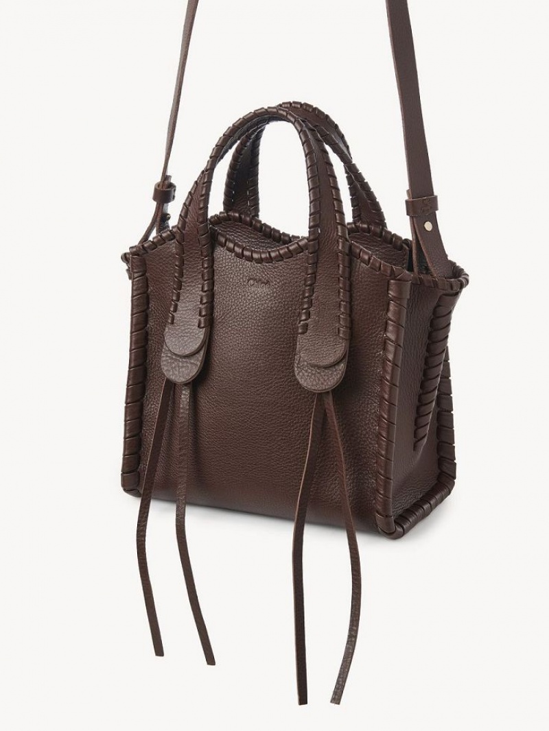 Torby Tote Chloe Small Mony Czekolada | CHE-SR13379