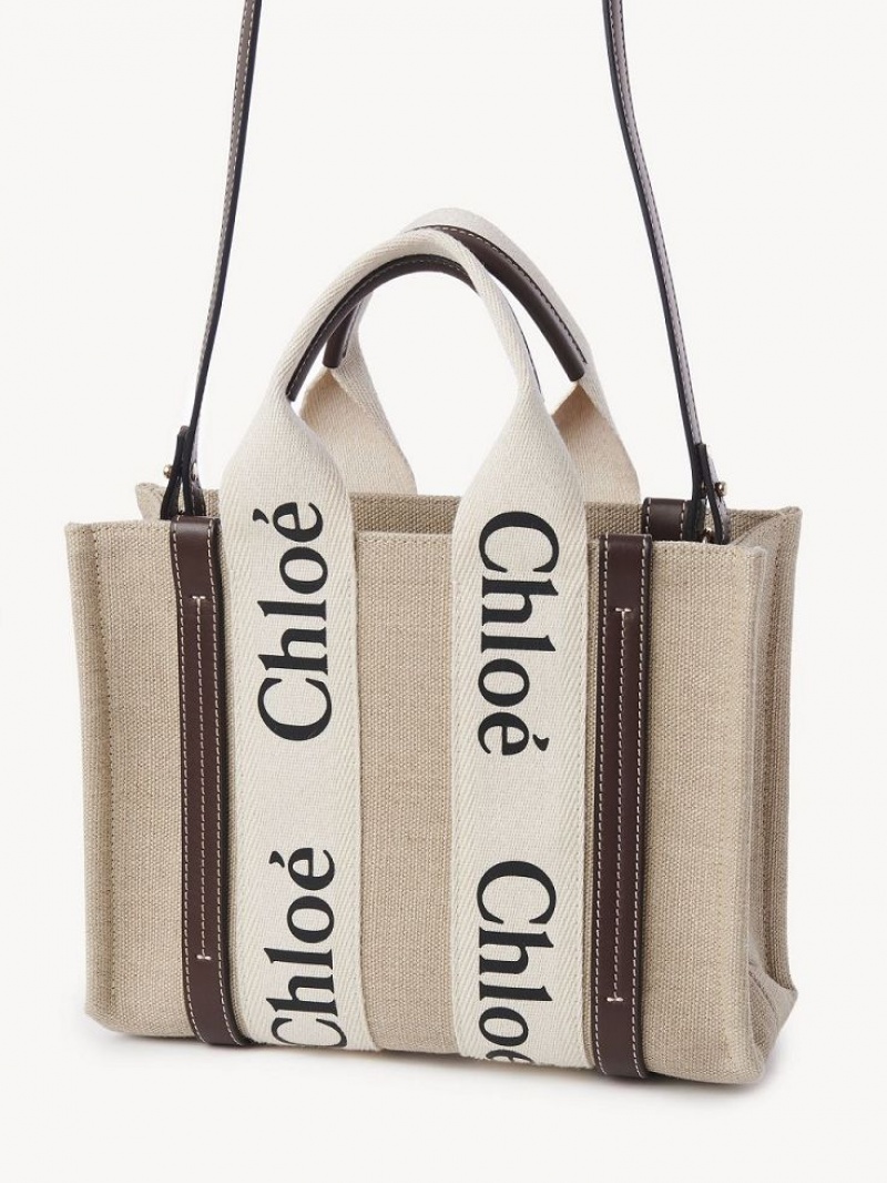 Torby Tote Chloe Small Woody Jasny | CHE-SR13361