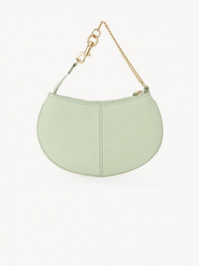 Torebki Małe Chloe Hana Clutch Zielone | CHE-SR14770