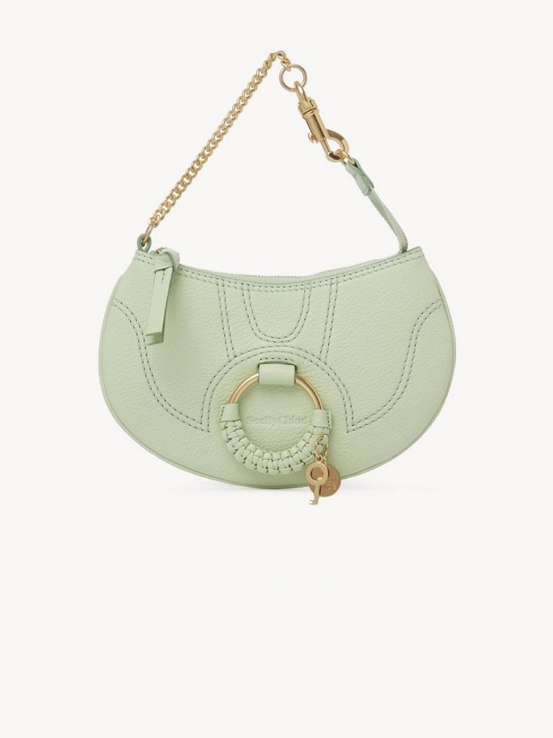 Torebki Małe Chloe Hana Clutch Zielone | CHE-SR14770