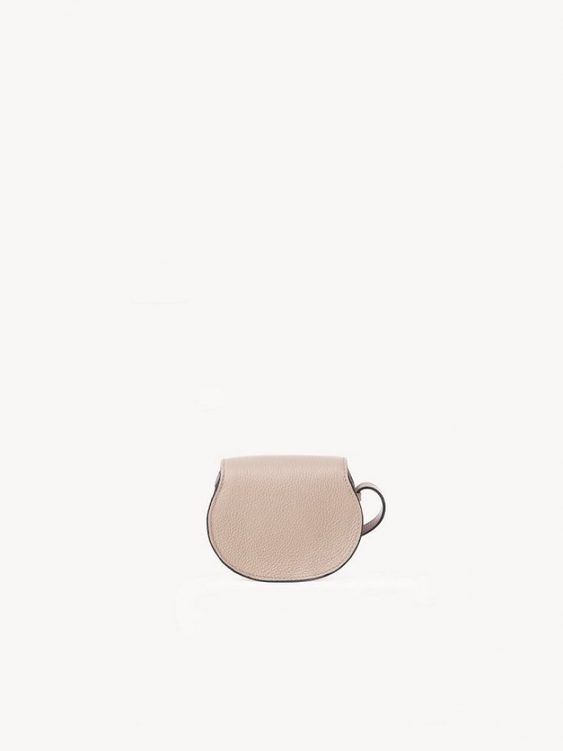 Torebki Małe Chloe Marcie Nano Saddle Beżowe | CHE-SR13696